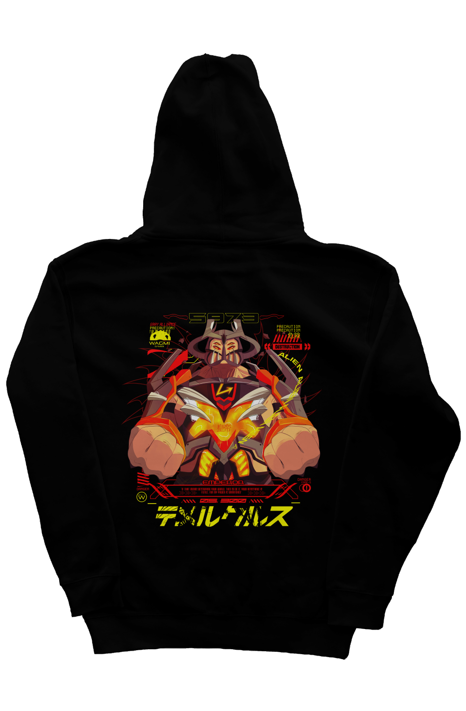 Alien Emperor Anime Hoodie