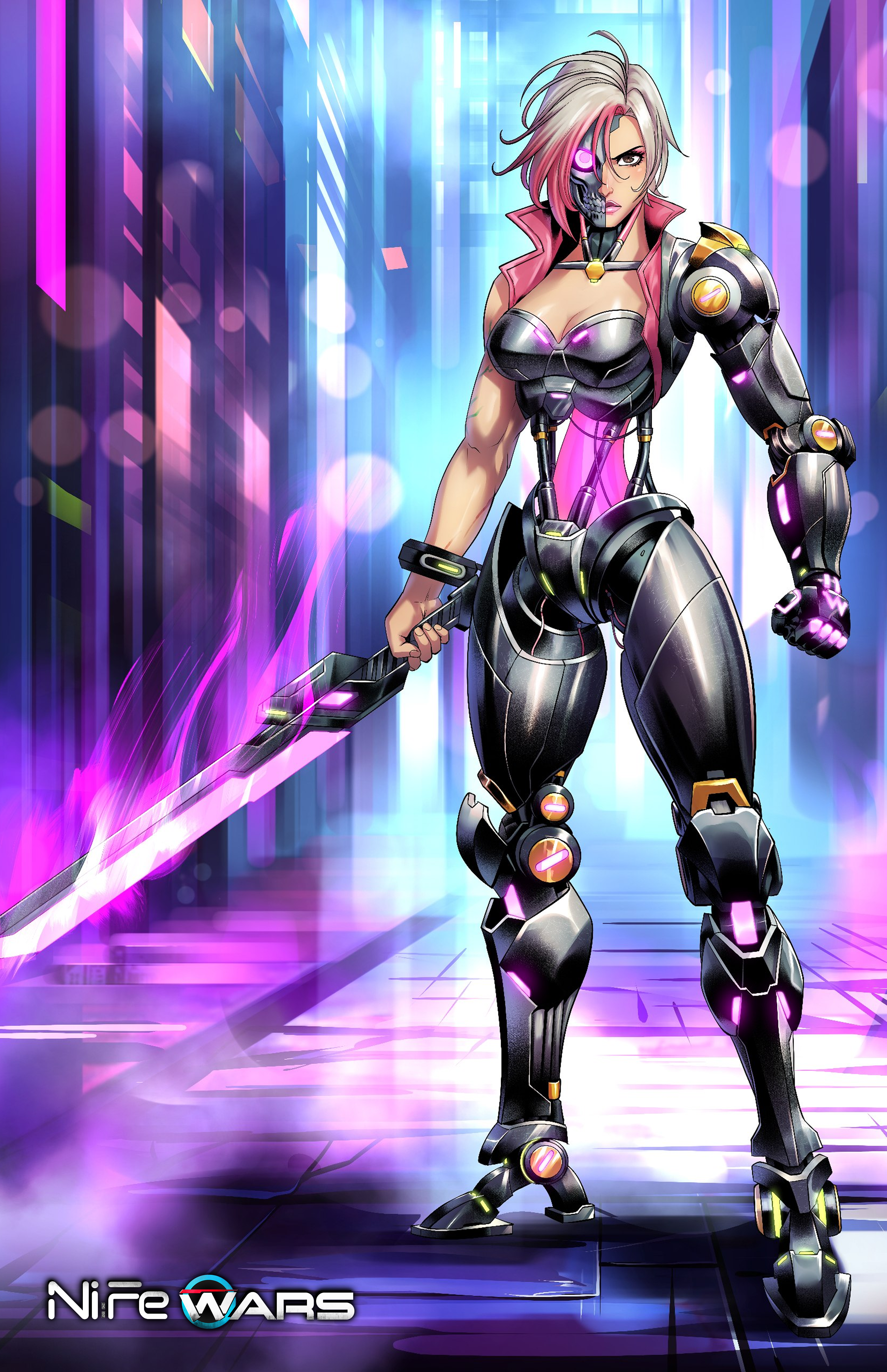 Melcrose Cyborg Form POSTER - 12x18 Cardstock