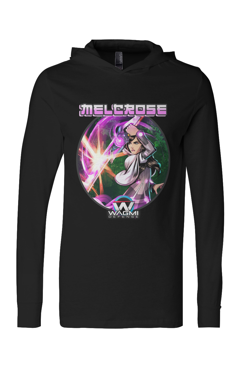 Young Melcrose - Jersey Hooded Long Sleeve Tee