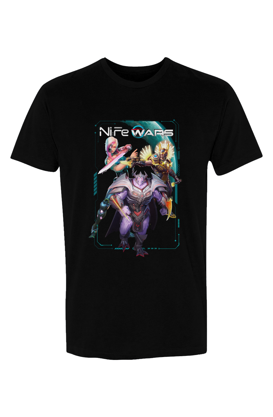 NiFe WARS Hero Shot T Shirt