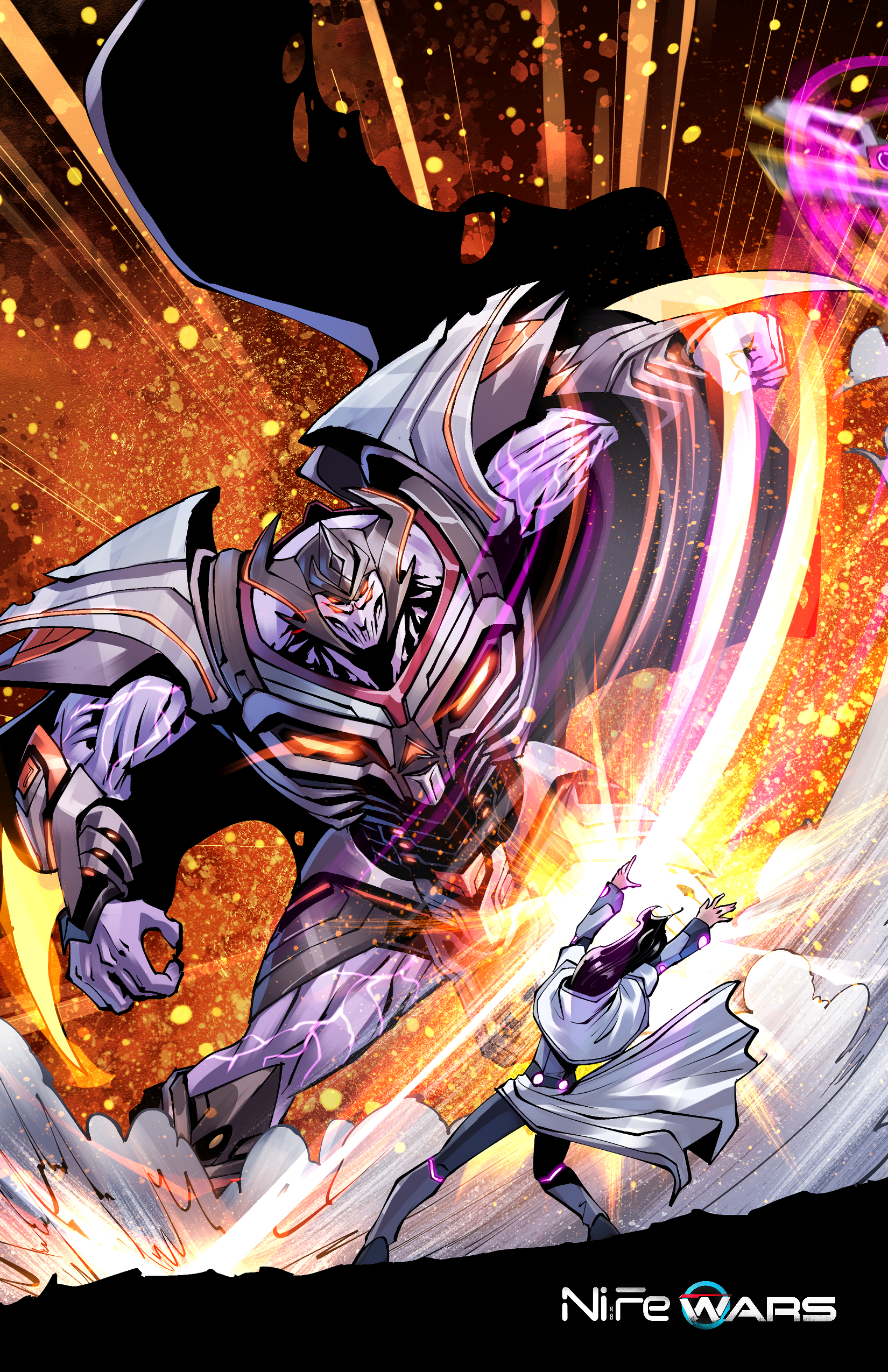 Temeluchus vs Melcrose POSTER - 12x18 Cardstock