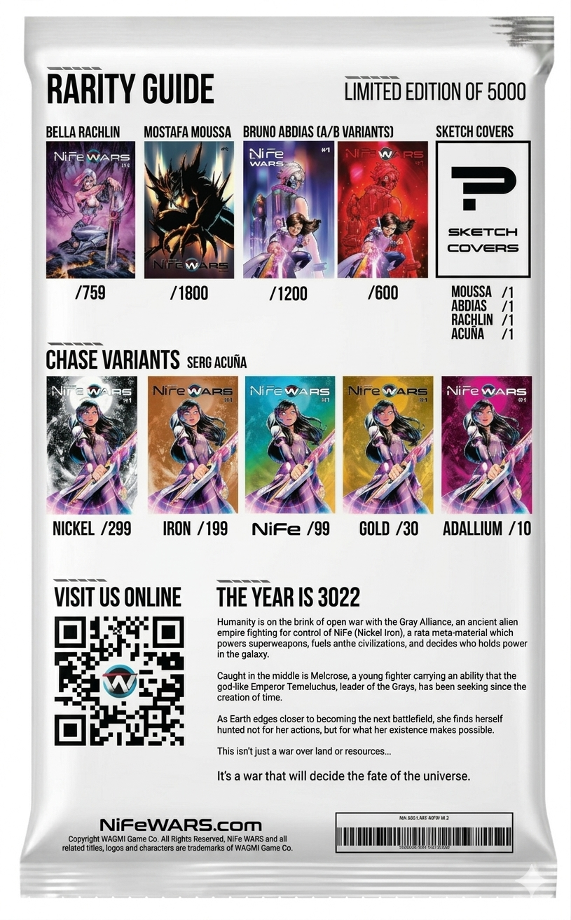 NiFe WARS #1 BLIND BAG (LIMITED EDITION)