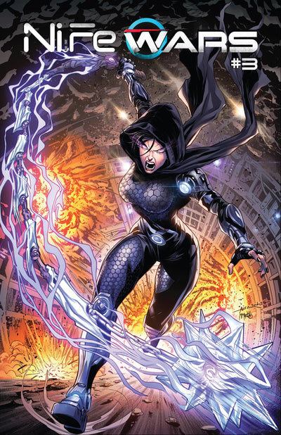 NiFe WARS #3 cover by Ademir Leal