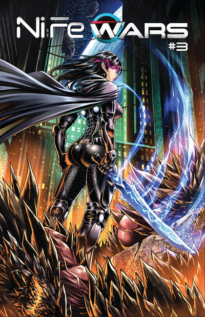 NiFe WARS #3 cover by Serg Acuna
